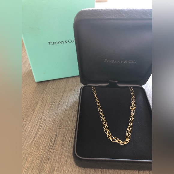 Tiffany & Co. 18k Yellow Gold Oval Link 36” Chain - Picture 2 of 8